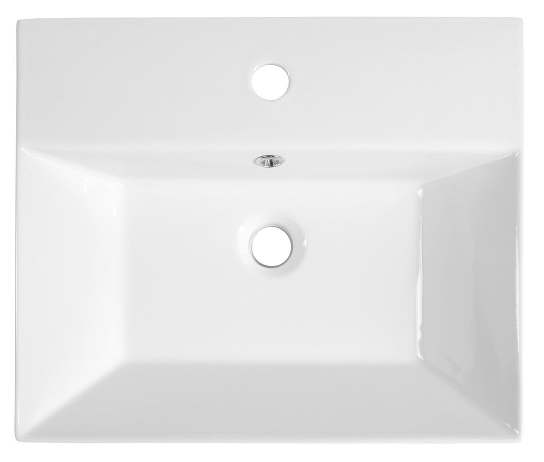 SISTEMA umywalka ceramicza 50x42cm, biała SISTEMA umywalka ceramicza 50x42cm, biała