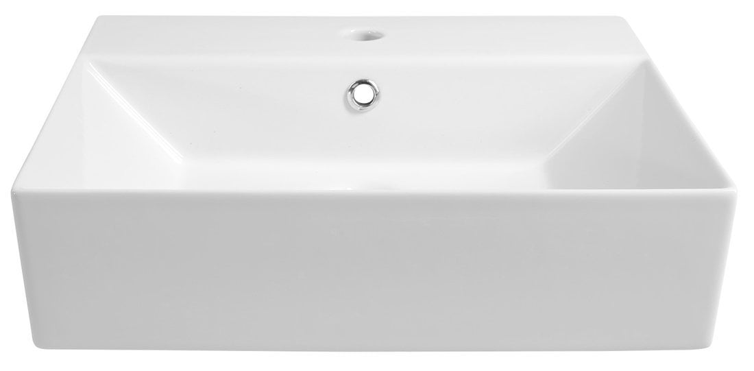 SISTEMA umywalka ceramicza 50x42cm, biała SISTEMA umywalka ceramicza 50x42cm, biała