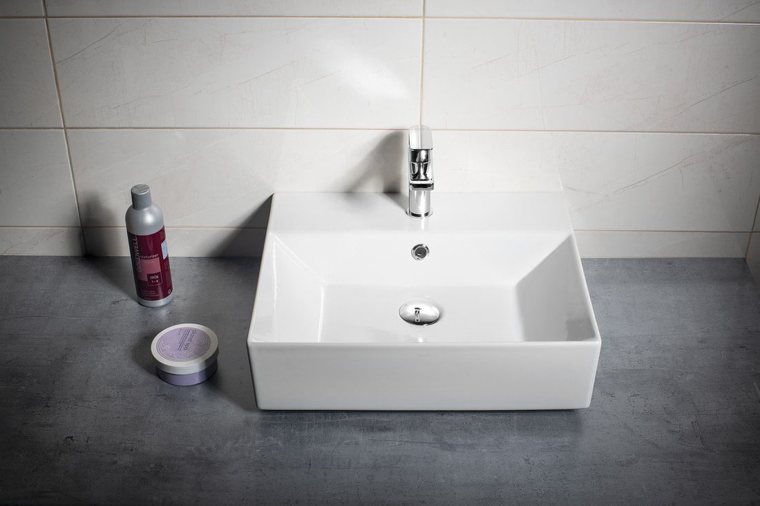 SISTEMA umywalka ceramicza 50x42cm, biała SISTEMA umywalka ceramicza 50x42cm, biała