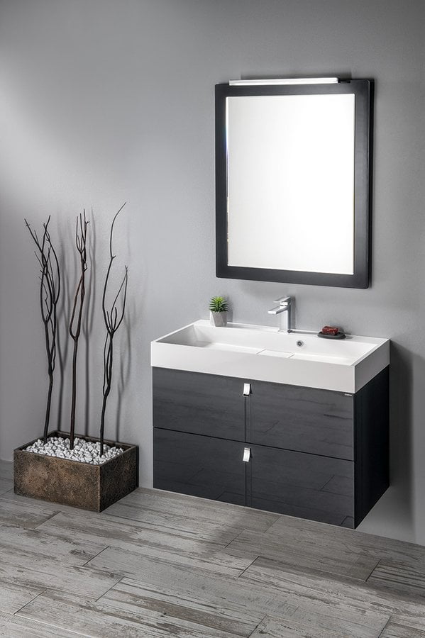 AMUR umywalka kompozytowa 90x9x46cm, biała AMUR umywalka kompozytowa 90x9x46cm, biała