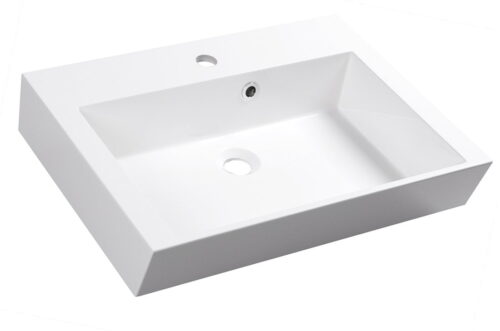ORINOKO umywalka kompozytowa 60x45cm, biała