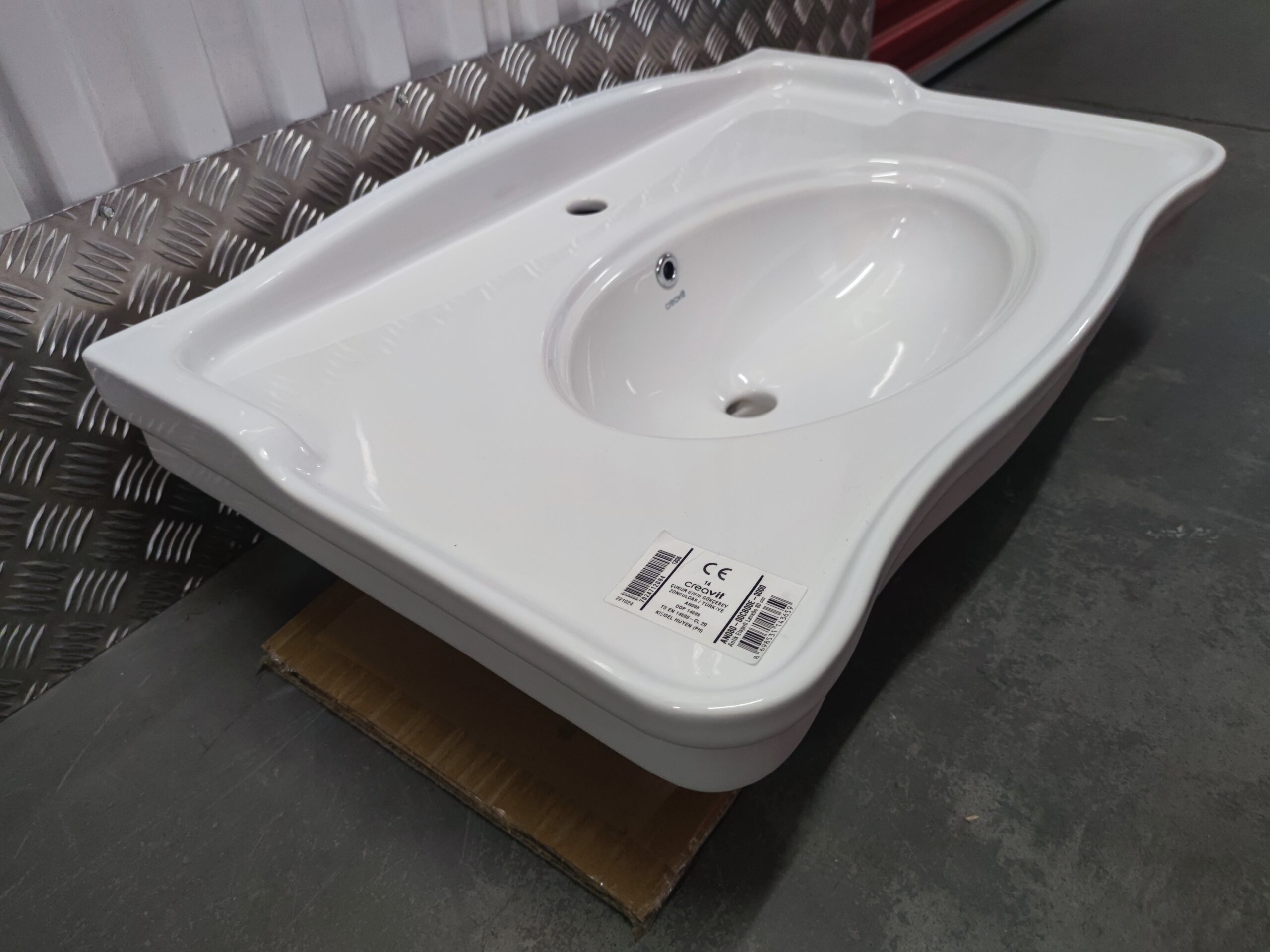 ANTIK umywalka ceramiczna 80x50 cm biała ANTIK umywalka ceramiczna 80x50 cm biała