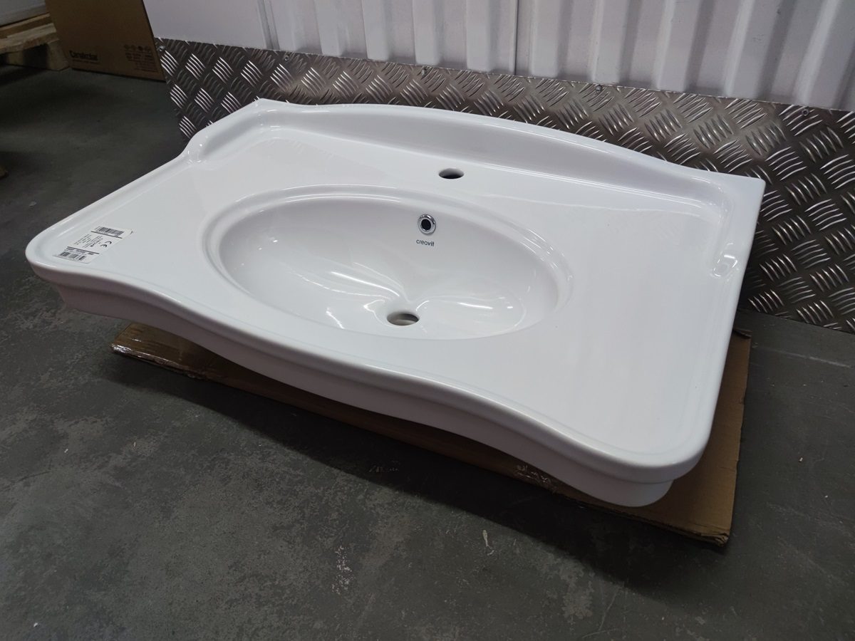 ANTIK umywalka ceramiczna 80x50 cm biała ANTIK umywalka ceramiczna 80x50 cm biała