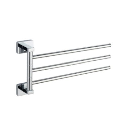 APOLLO potrójny wieszak na ręczniki chrom