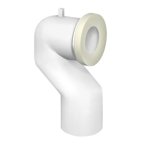 Kolano WC 90° średnica 110 mm ABS/ biały