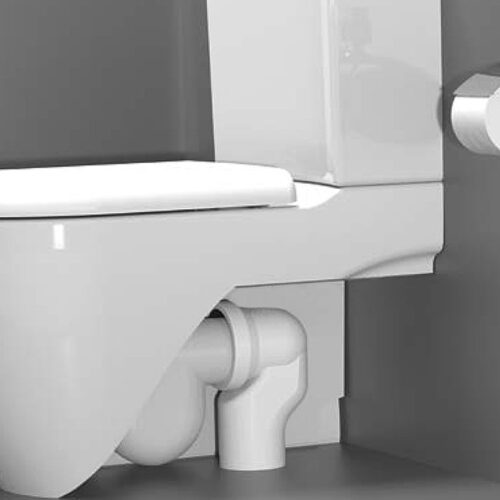 Kolano WC 90° średnica 110 mm ABS/ biały