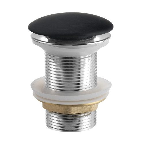 BLOK korek umywalkowy 5/4" klik-klak czarny dekielek marquin mat