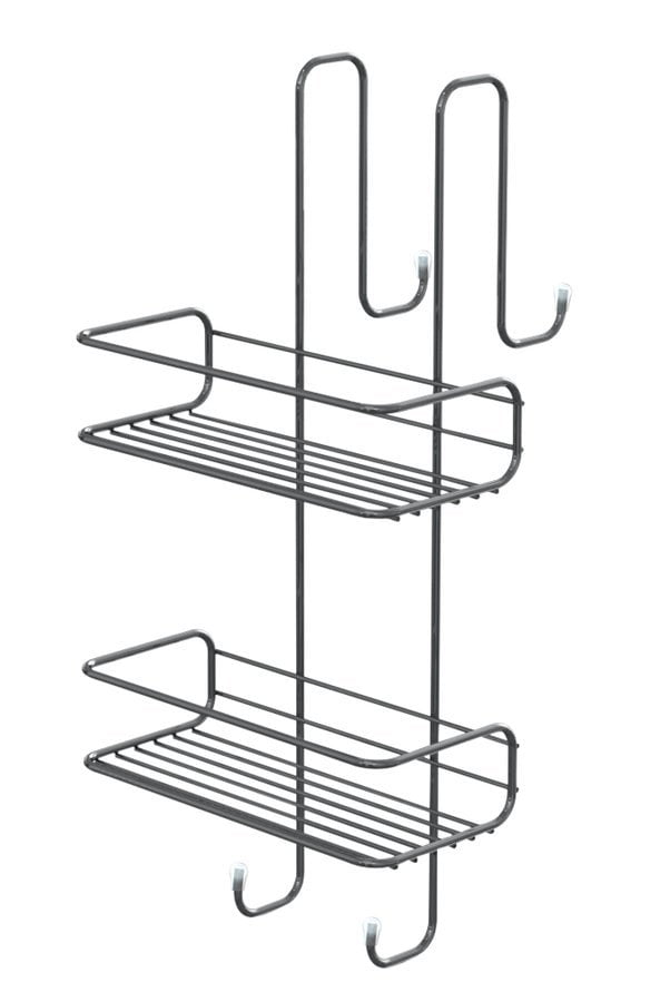 CHROM LINE półka druciana prysznicowa 240x490x220mm chrom - obrazek 3