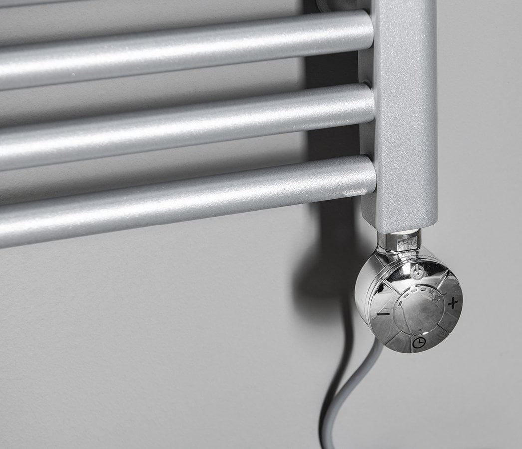 Grzałka elektryczna z termostatem kabel prosty 400W chrom - obrazek 4
