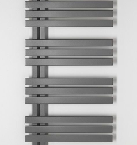 SILVANA grzejnik łazienkowy 600x1500 mm srebro metaliczne