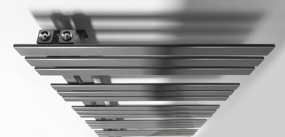 SILVANA grzejnik łazienkowy 600x1500 mm srebro metaliczne SILVANA grzejnik łazienkowy 600x1500 mm srebro metaliczne