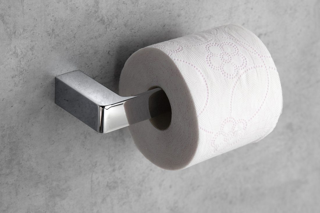 PIRENEI wieszak na papier toaletowy bez klapki chrom PIRENEI wieszak na papier toaletowy bez klapki chrom