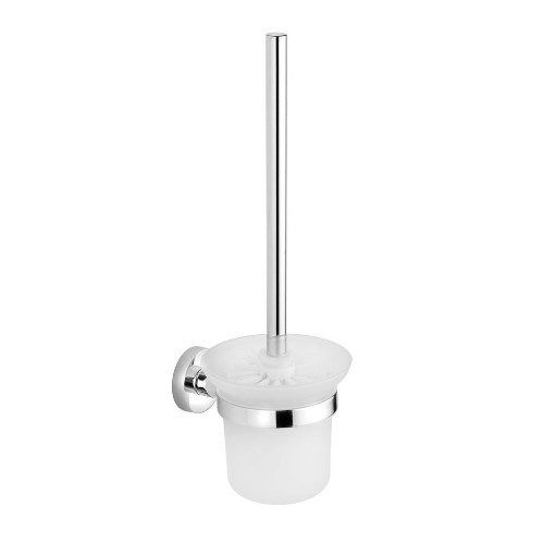 SAMBA szczotka WC ścienna szkło mleczne/chrom SAMBA szczotka WC ścienna szkło mleczne/chrom
