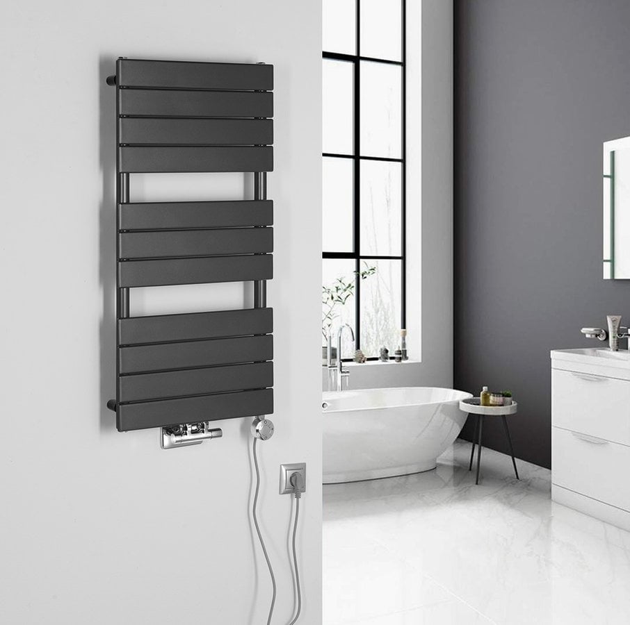 BONDI grzejnik łazienkowy 450x934mm antracyt - obrazek 3