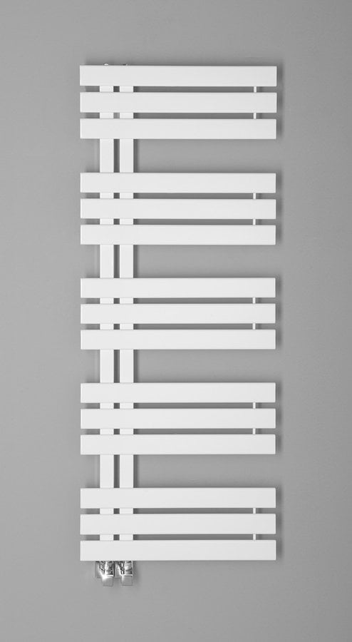 SILVANA grzejnik łazienkowy 500x1236mm biały - obrazek 4