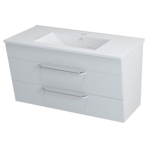KALI szafka umywalkowa 89x50x45cm, biała (56091)