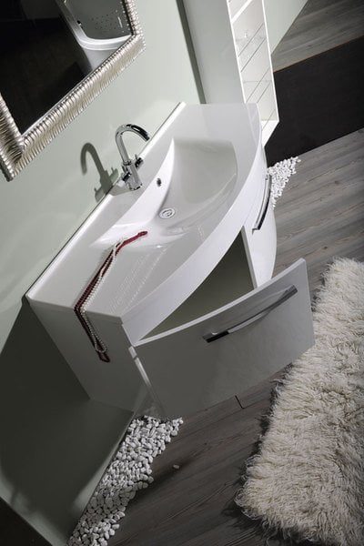 JULIE szafka umywalkowa 120x55x50cm, biała (59120)