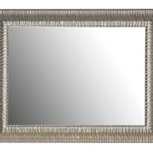 MANDRE lustro w ramie 870x670mm, srebro