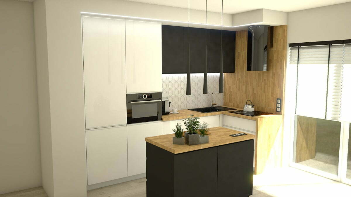 133.-kuchnia-ikea-bialy-polysk-grafitowy-mat-drewno-kitchen-ikea-white-gloss-graphite-matt-wood