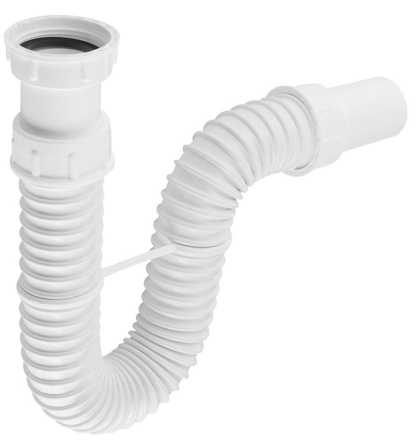 FLEXY syfon zlewozmywakowy 6/4" odpływ 40 mm biały FLEXY syfon zlewozmywakowy 6/4" odpływ 40 mm biały