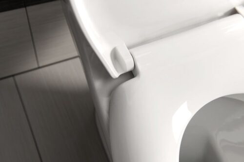 SOFIA deska WC, Soft Close, polypropylen, biała