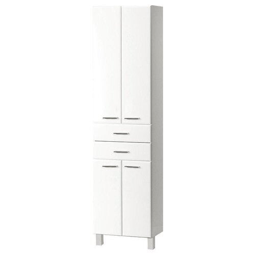 ZOJA/KERAMIA FRESH szafka wysoka, z szufladami 50x184x29 cm, biała