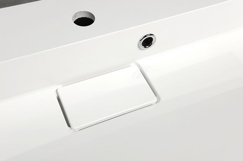 AMUR umywalka kompozytowa 90x9x46cm, biała AMUR umywalka kompozytowa 90x9x46cm, biała