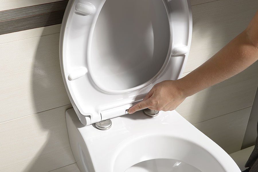 ADINA deska WC duroplast SOFT CLOSE, biała ADINA deska WC duroplast SOFT CLOSE, biała