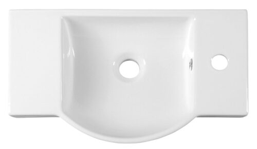LITOS umywalka ceramiczna 55x32 cm, biała