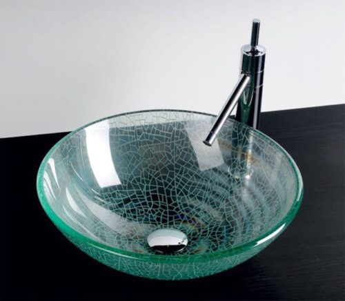 ICE umywalka szklana, średnica 42 cm