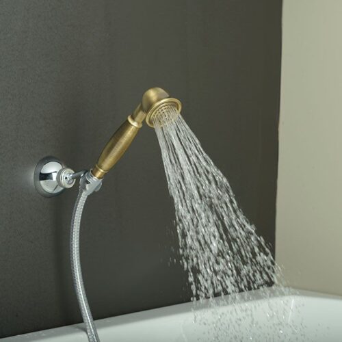 ANTEA rączka prysznicowa, 180mm, mosiądz/brąz