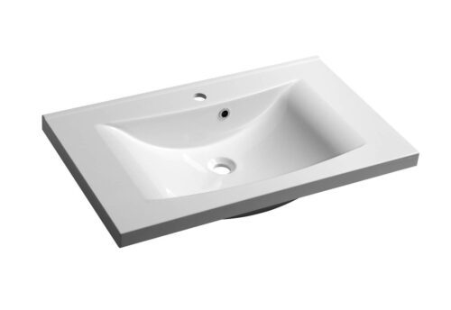 LUCIOLA umywalka kompozytowa 80x48cm, biała