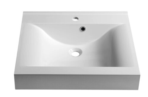 FLAVIA umywalka kompozytowa 60x50cm, biała