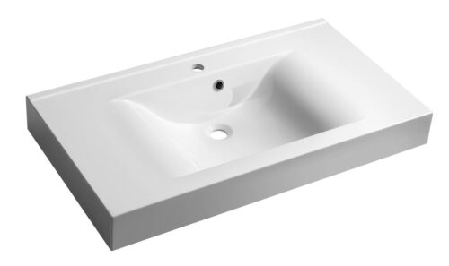 FLAVIA umywalka kompozytowa 90x50cm, biała