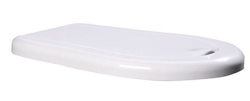 RETRO deska WC Soft Close, duroplast, biała/chrom RETRO deska WC Soft Close, duroplast, biała/chrom