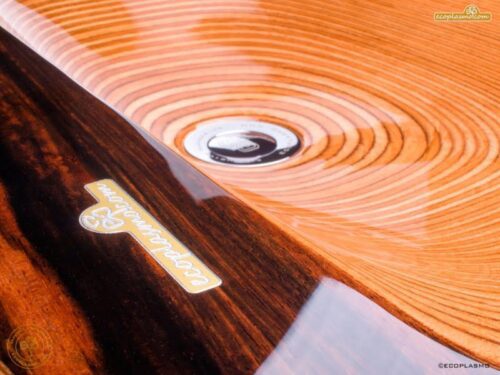 ALGA umywalka drewniana - kolor teak ( heban )