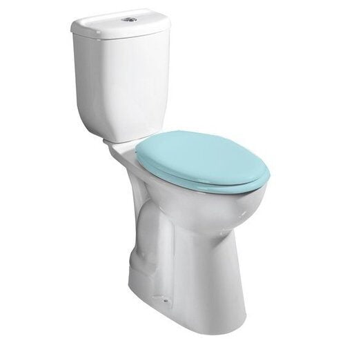 Kompakt WC podwyższone 36,3x67,2cm, dolny odpływ