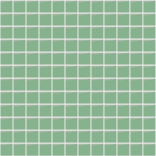 Mozaika zielona 23x23 mm / 1 sztuka ( tafla )