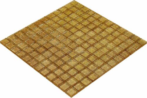 Mozaika złota / miedź 23x23 mm / 1 sztuka ( tafla )