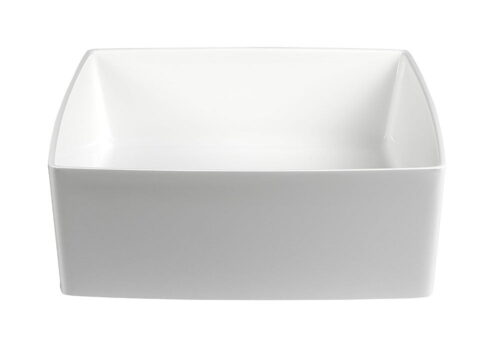 CROX umywalka kompozytowa 40x40cm, biała