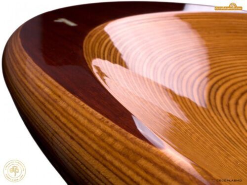 FIRTH umywalka drewniana - kolor brunat