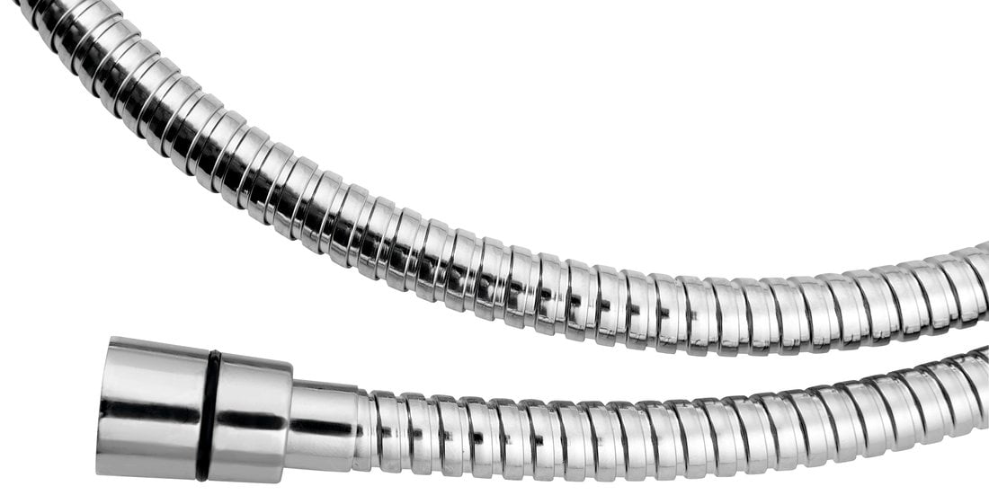 Wąż do baterii na brzeg wanny, F1/2'- M3/8',175cm, stal nierdzewna Wąż do baterii na brzeg wanny, F1/2'- M3/8',175cm, stal nierdzewna
