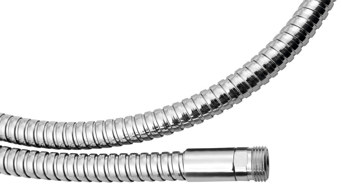 Wąż do baterii na brzeg wanny, F1/2'- M3/8',175cm, stal nierdzewna Wąż do baterii na brzeg wanny, F1/2'- M3/8',175cm, stal nierdzewna