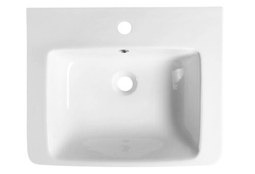 MODIS umywalka ceramiczna 55x45cm, biała