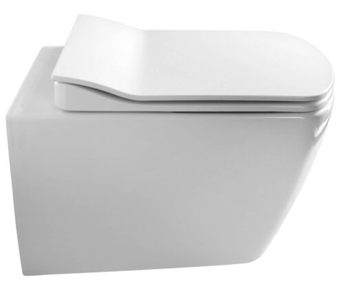 GLANC deska WC SOFT CLOSE, białe