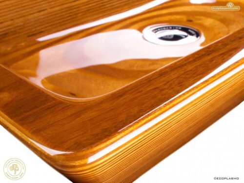 GULF umywalka drewniana - kolor teak ( palisander eldorado )