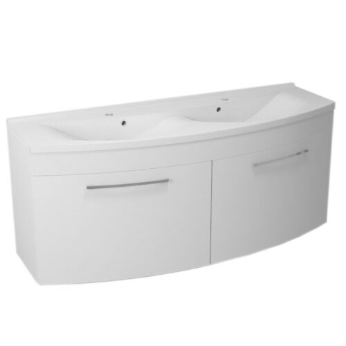 JULIE szafka umywalkowa 150x60x50cm, biała (59150)