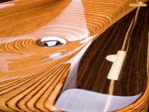 KRILL umywalka drewniana - kolor brunat
