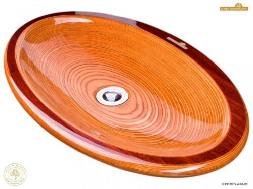 LAGOON umywalka drewniana - kolor teak