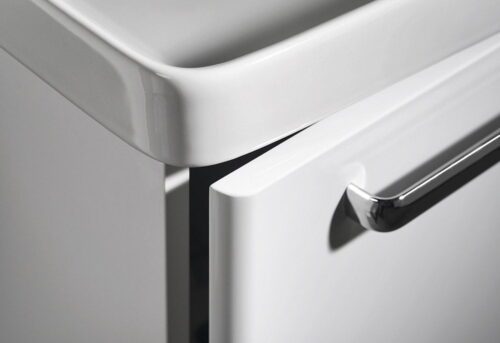 LATUS VIII szafka umywalkowa 51x50x28cm, biała (LT080)